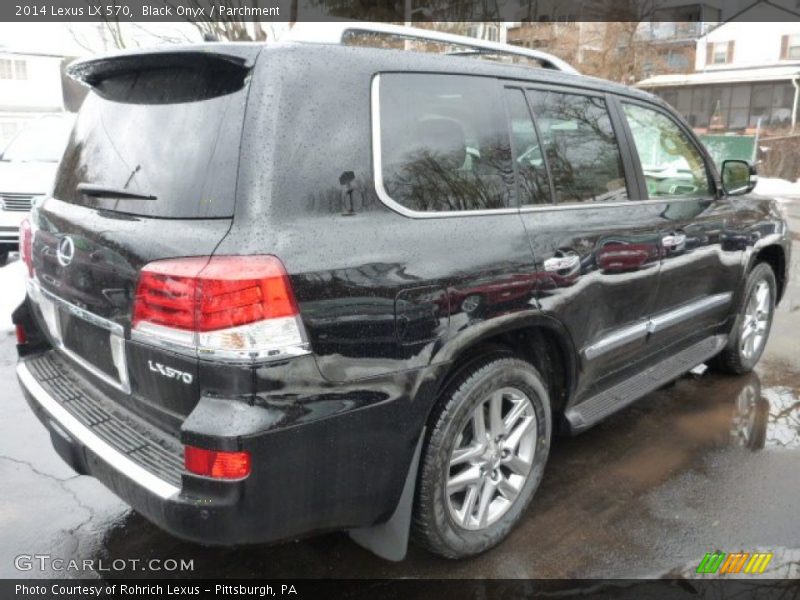 Black Onyx / Parchment 2014 Lexus LX 570