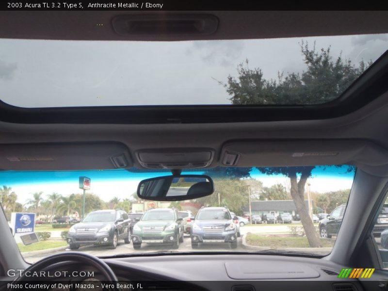Anthracite Metallic / Ebony 2003 Acura TL 3.2 Type S
