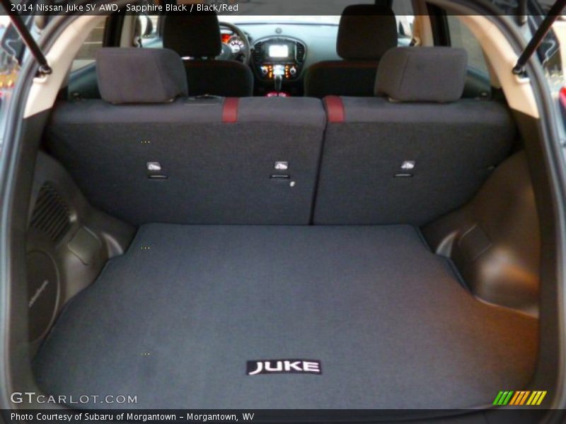  2014 Juke SV AWD Trunk