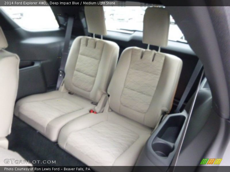Rear Seat of 2014 Explorer 4WD