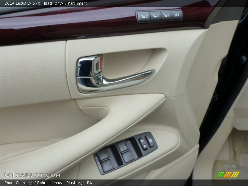 Black Onyx / Parchment 2014 Lexus LX 570