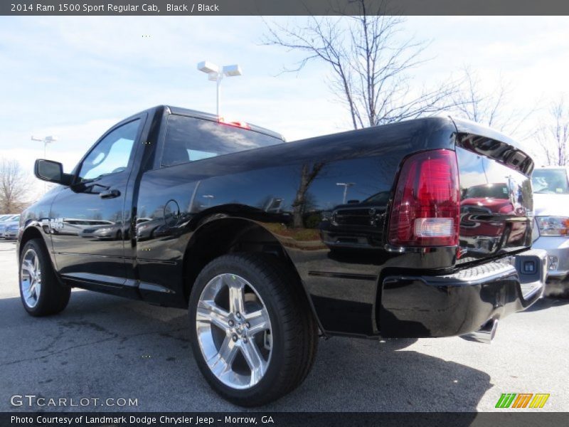 Black / Black 2014 Ram 1500 Sport Regular Cab