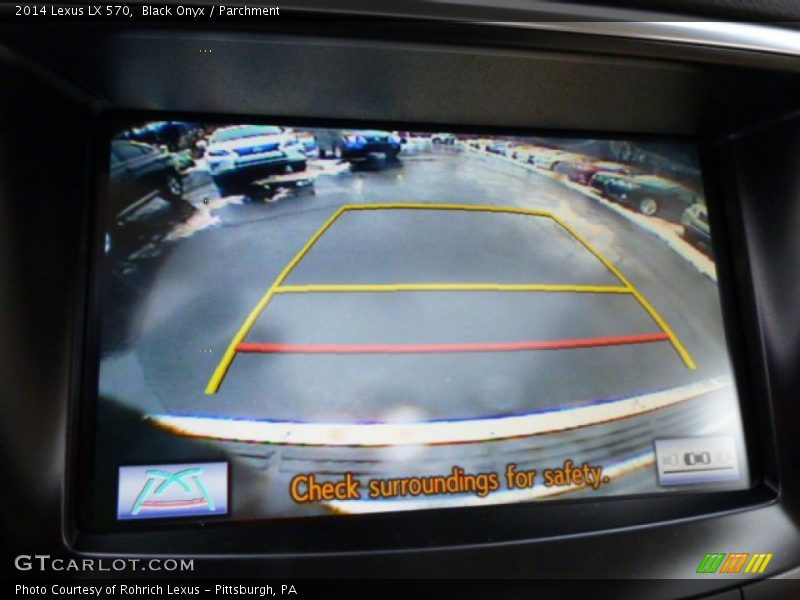 Black Onyx / Parchment 2014 Lexus LX 570