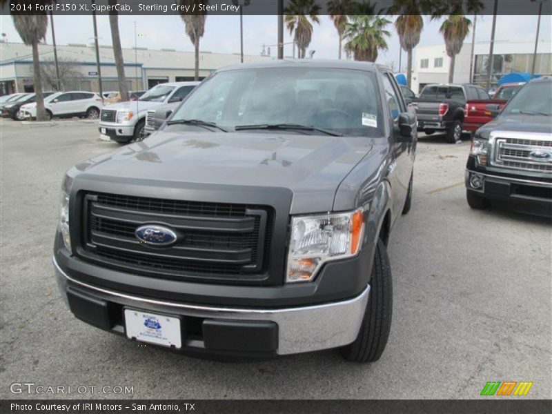 Sterling Grey / Steel Grey 2014 Ford F150 XL SuperCab