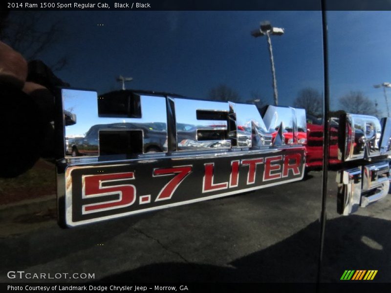 Black / Black 2014 Ram 1500 Sport Regular Cab