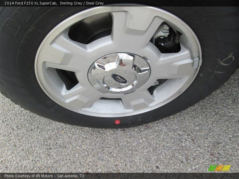 Sterling Grey / Steel Grey 2014 Ford F150 XL SuperCab