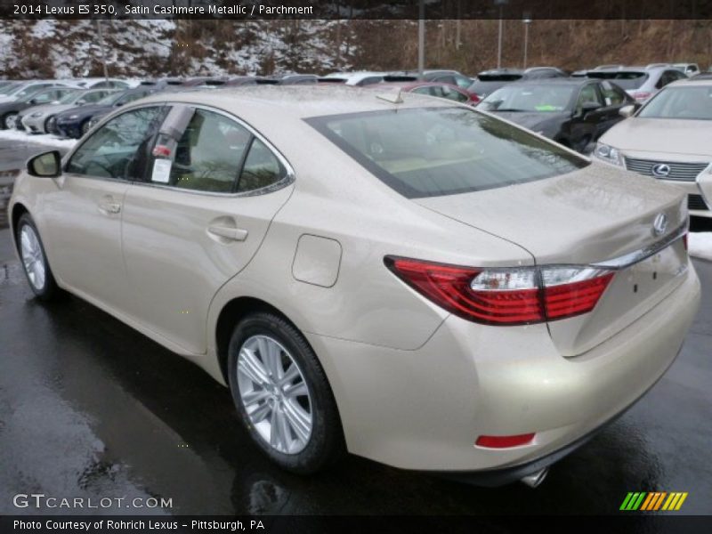 Satin Cashmere Metallic / Parchment 2014 Lexus ES 350