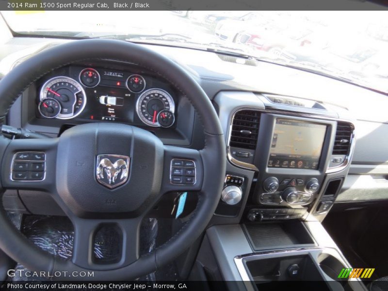 Black / Black 2014 Ram 1500 Sport Regular Cab