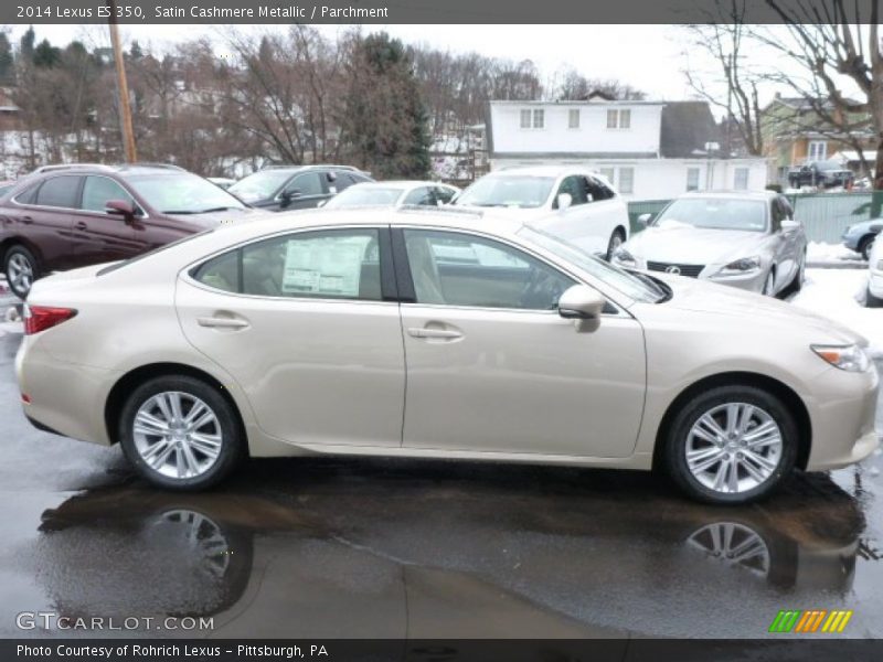 Satin Cashmere Metallic / Parchment 2014 Lexus ES 350
