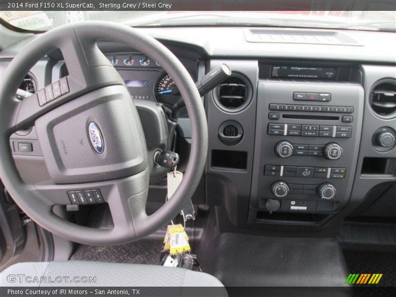 Sterling Grey / Steel Grey 2014 Ford F150 XL SuperCab