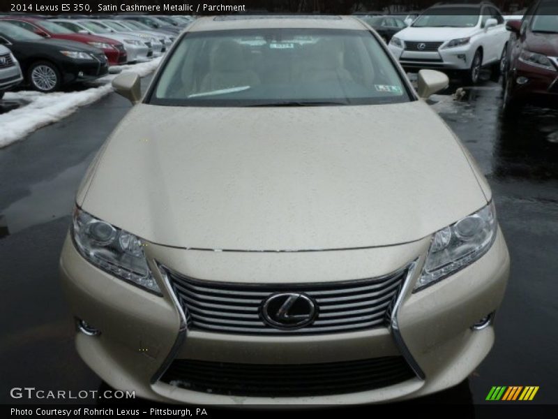 Satin Cashmere Metallic / Parchment 2014 Lexus ES 350