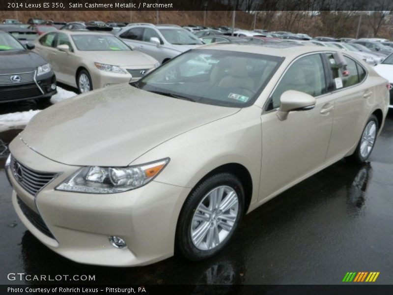 Satin Cashmere Metallic / Parchment 2014 Lexus ES 350