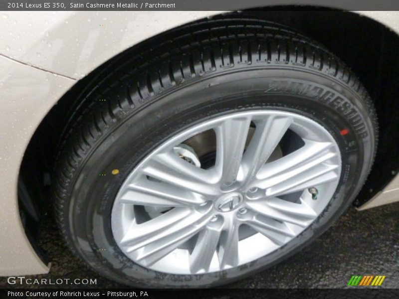 Satin Cashmere Metallic / Parchment 2014 Lexus ES 350