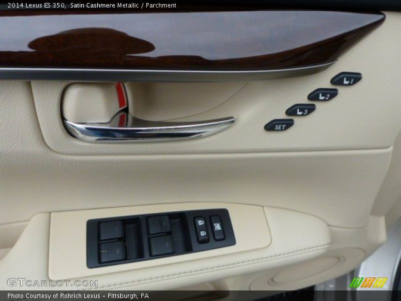 Satin Cashmere Metallic / Parchment 2014 Lexus ES 350