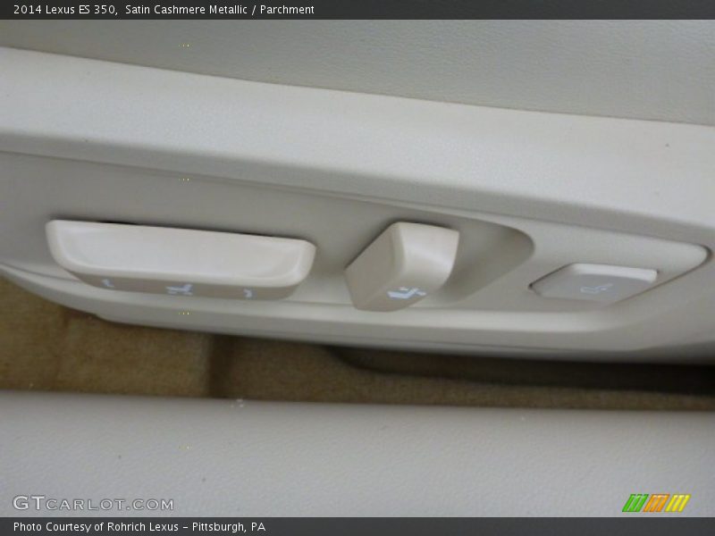 Satin Cashmere Metallic / Parchment 2014 Lexus ES 350