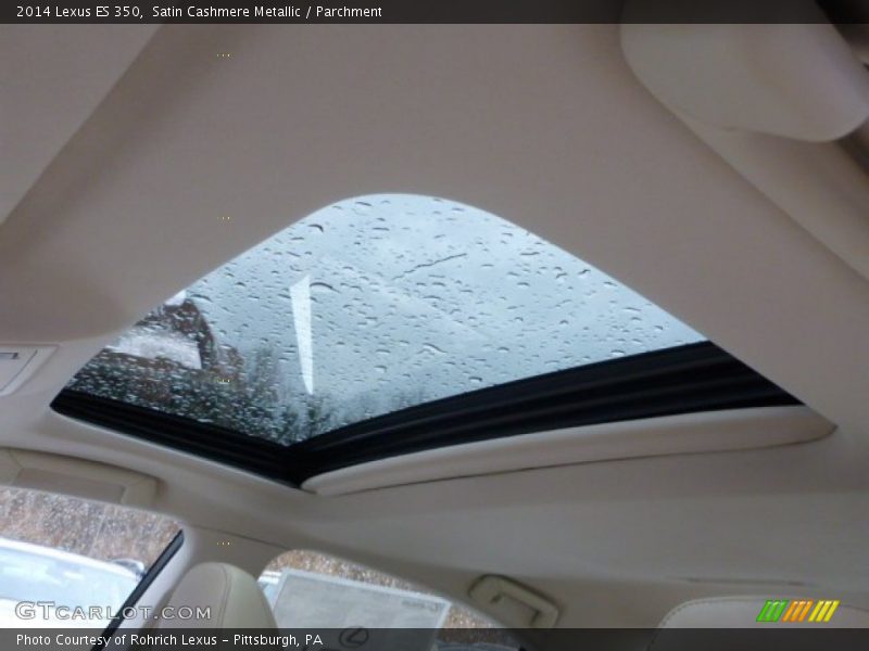 Satin Cashmere Metallic / Parchment 2014 Lexus ES 350