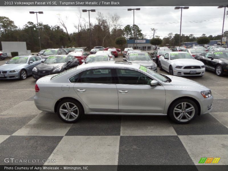 Tungsten Silver Metallic / Titan Black 2013 Volkswagen Passat V6 SE