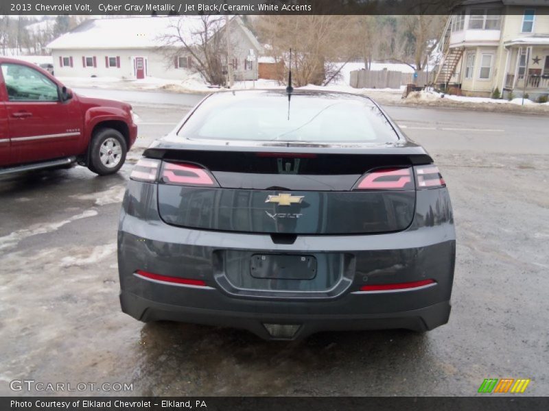 Cyber Gray Metallic / Jet Black/Ceramic White Accents 2013 Chevrolet Volt