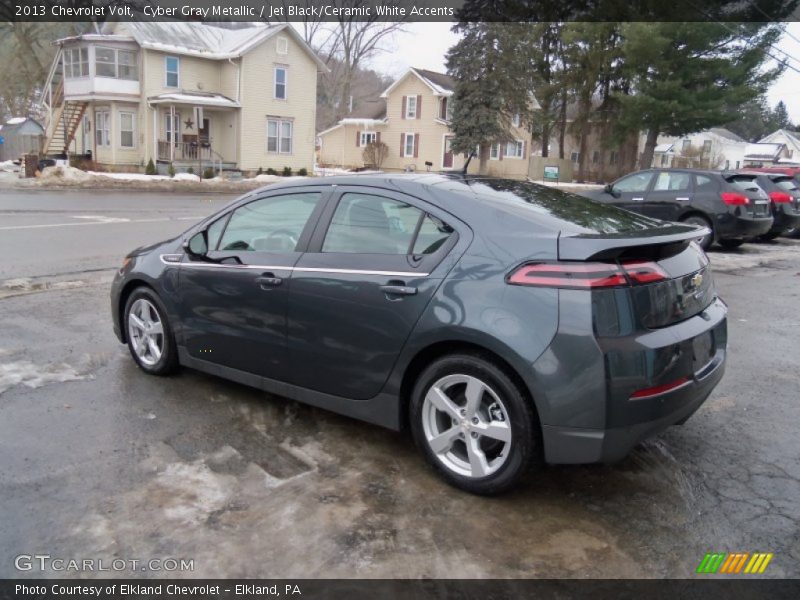 Cyber Gray Metallic / Jet Black/Ceramic White Accents 2013 Chevrolet Volt