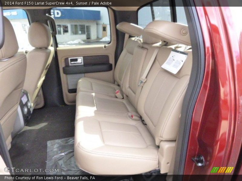 Sunset / Pale Adobe 2014 Ford F150 Lariat SuperCrew 4x4