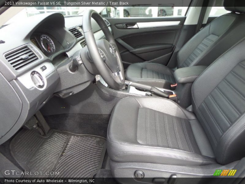Front Seat of 2013 Passat V6 SE