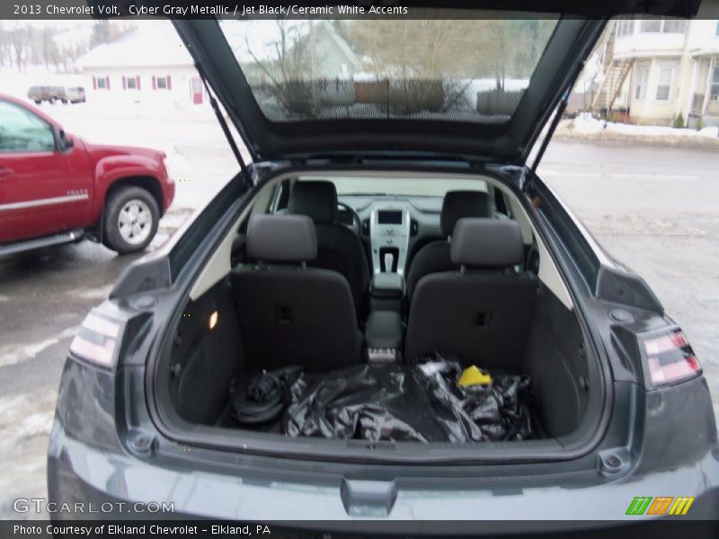 Cyber Gray Metallic / Jet Black/Ceramic White Accents 2013 Chevrolet Volt