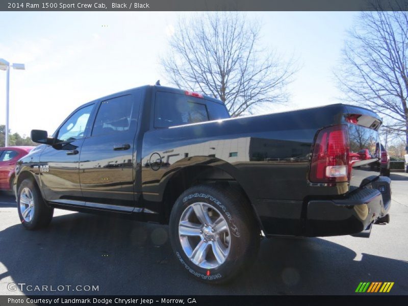 Black / Black 2014 Ram 1500 Sport Crew Cab