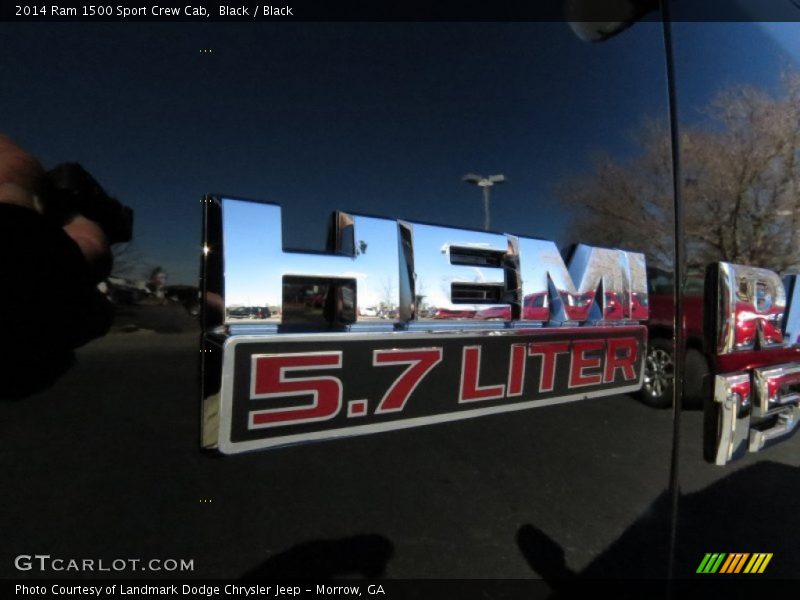Black / Black 2014 Ram 1500 Sport Crew Cab