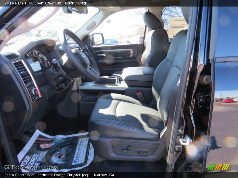 Front Seat of 2014 1500 Sport Crew Cab