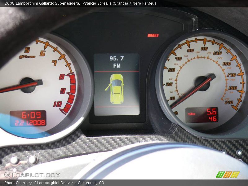  2008 Gallardo Superleggera Superleggera Gauges
