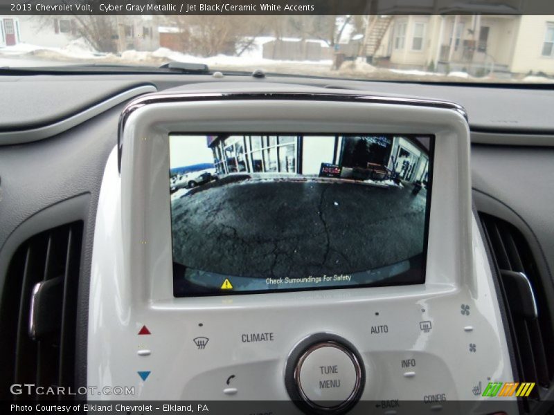 Cyber Gray Metallic / Jet Black/Ceramic White Accents 2013 Chevrolet Volt