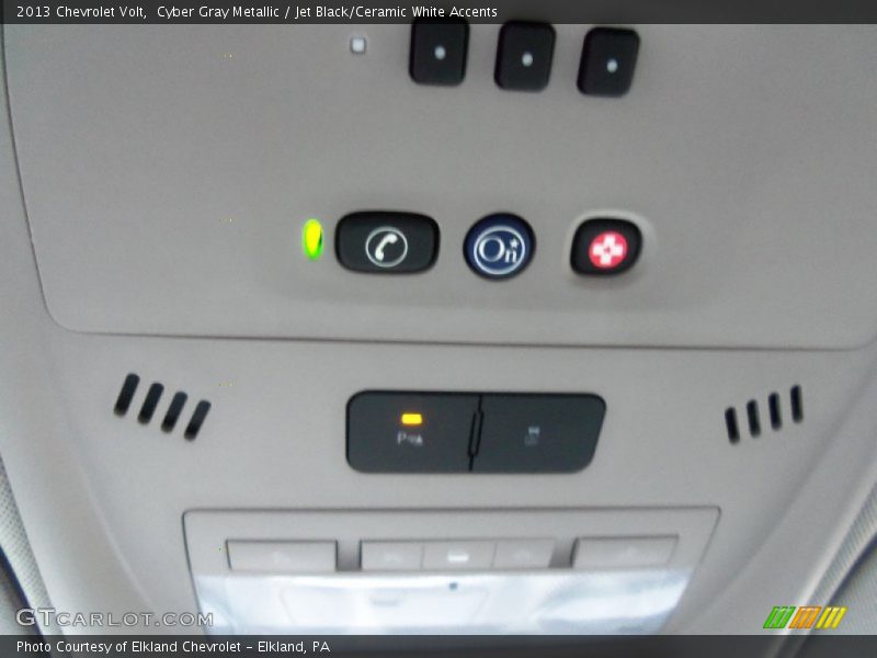 Controls of 2013 Volt 