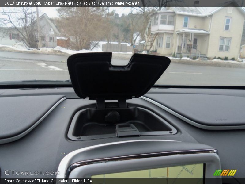 Cyber Gray Metallic / Jet Black/Ceramic White Accents 2013 Chevrolet Volt