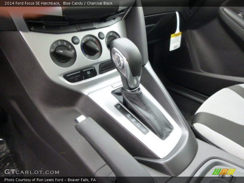 Blue Candy / Charcoal Black 2014 Ford Focus SE Hatchback
