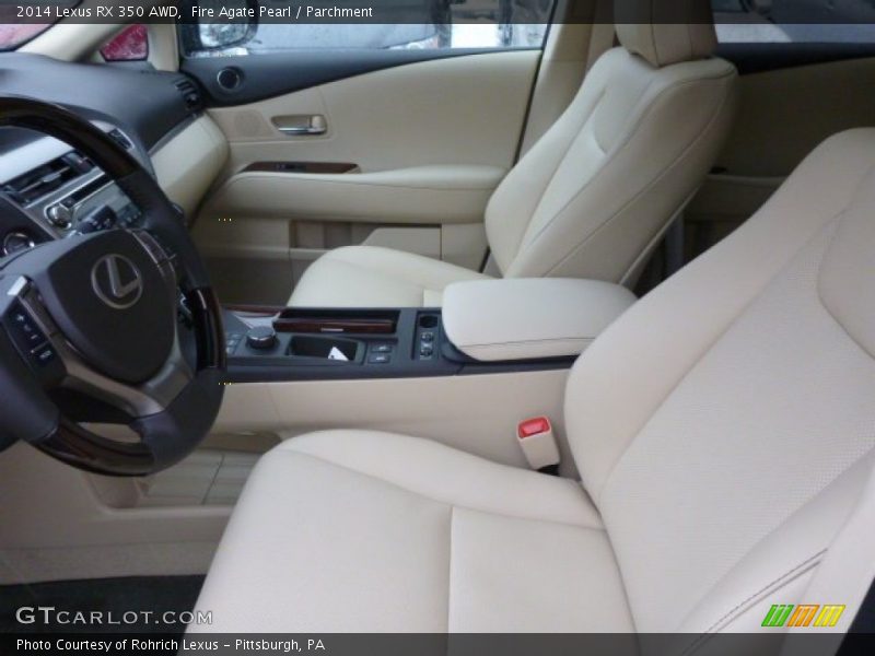 Fire Agate Pearl / Parchment 2014 Lexus RX 350 AWD