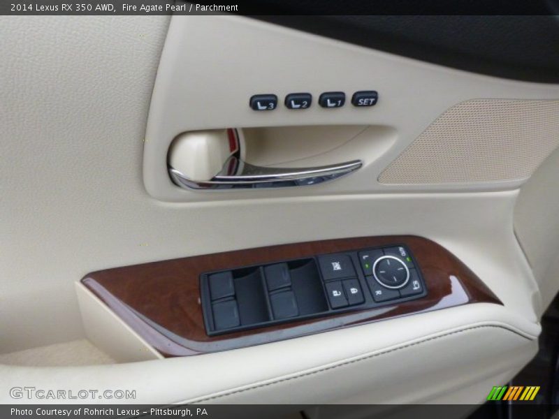 Fire Agate Pearl / Parchment 2014 Lexus RX 350 AWD