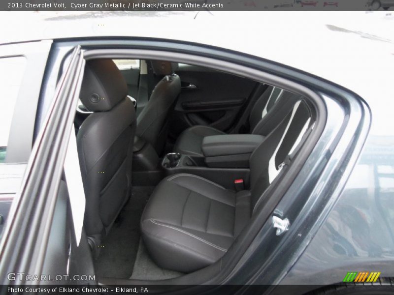 Cyber Gray Metallic / Jet Black/Ceramic White Accents 2013 Chevrolet Volt