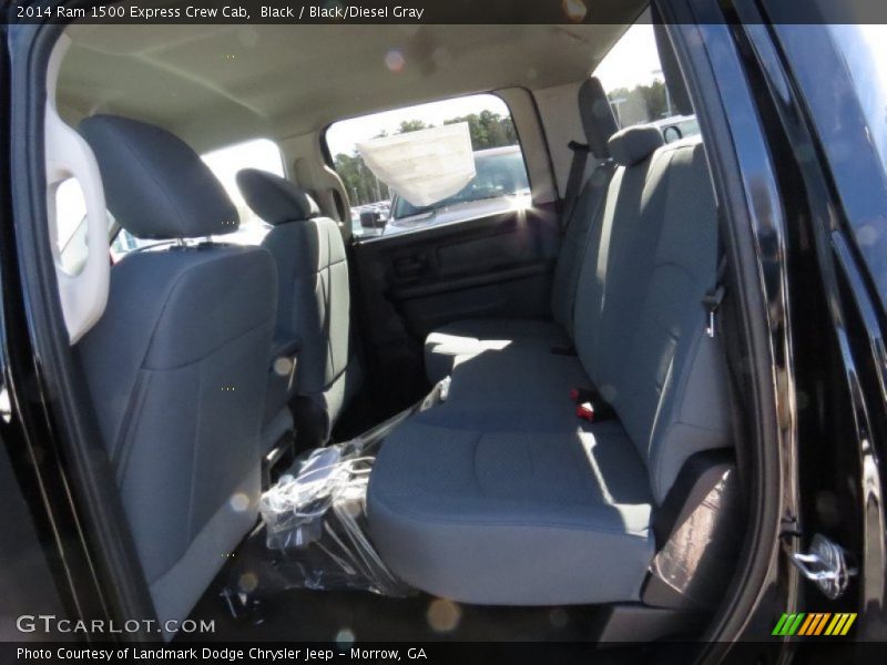 Black / Black/Diesel Gray 2014 Ram 1500 Express Crew Cab