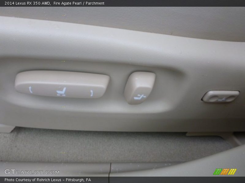 Fire Agate Pearl / Parchment 2014 Lexus RX 350 AWD