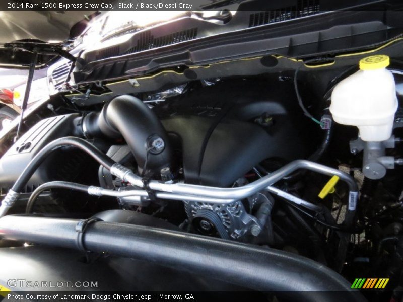 Black / Black/Diesel Gray 2014 Ram 1500 Express Crew Cab