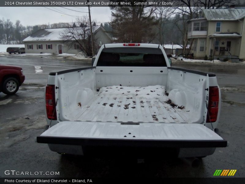 Summit White / Ebony 2014 Chevrolet Silverado 3500HD LTZ Crew Cab 4x4 Dual Rear Wheel