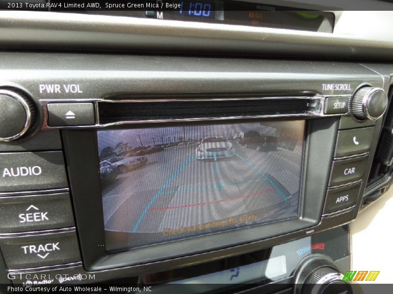 Spruce Green Mica / Beige 2013 Toyota RAV4 Limited AWD