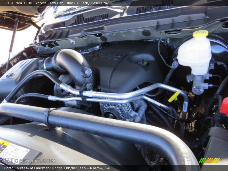Black / Black/Diesel Gray 2014 Ram 1500 Express Crew Cab