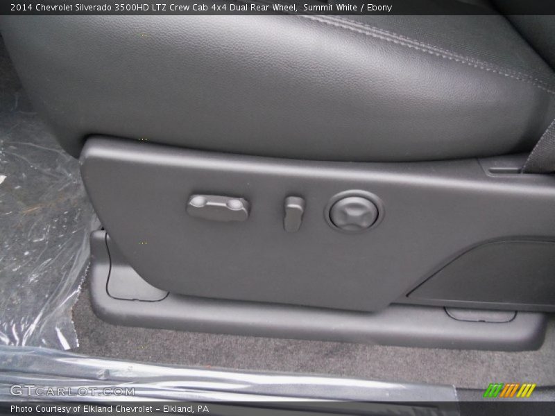 Summit White / Ebony 2014 Chevrolet Silverado 3500HD LTZ Crew Cab 4x4 Dual Rear Wheel