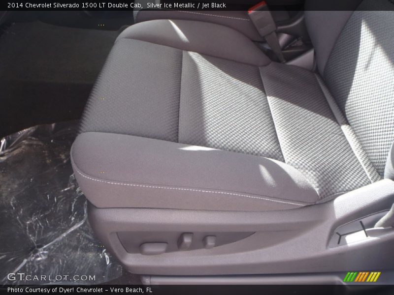 Silver Ice Metallic / Jet Black 2014 Chevrolet Silverado 1500 LT Double Cab
