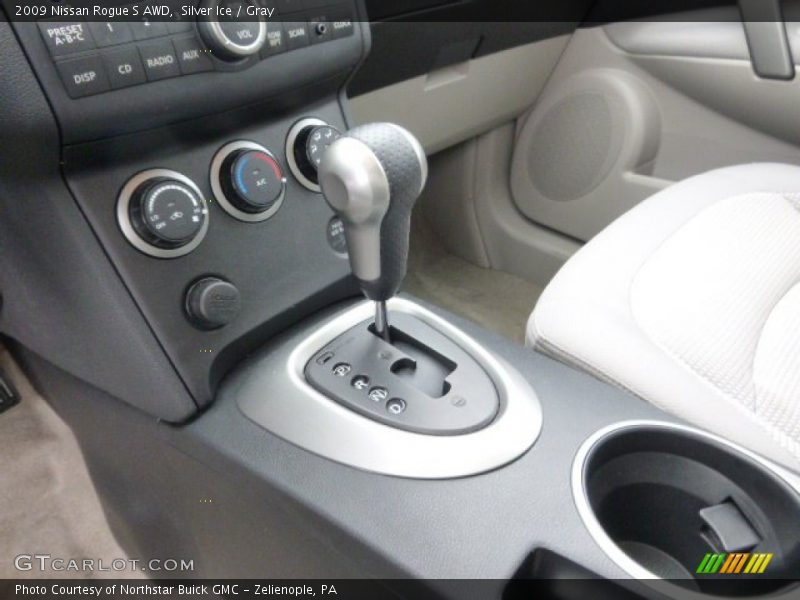 Silver Ice / Gray 2009 Nissan Rogue S AWD