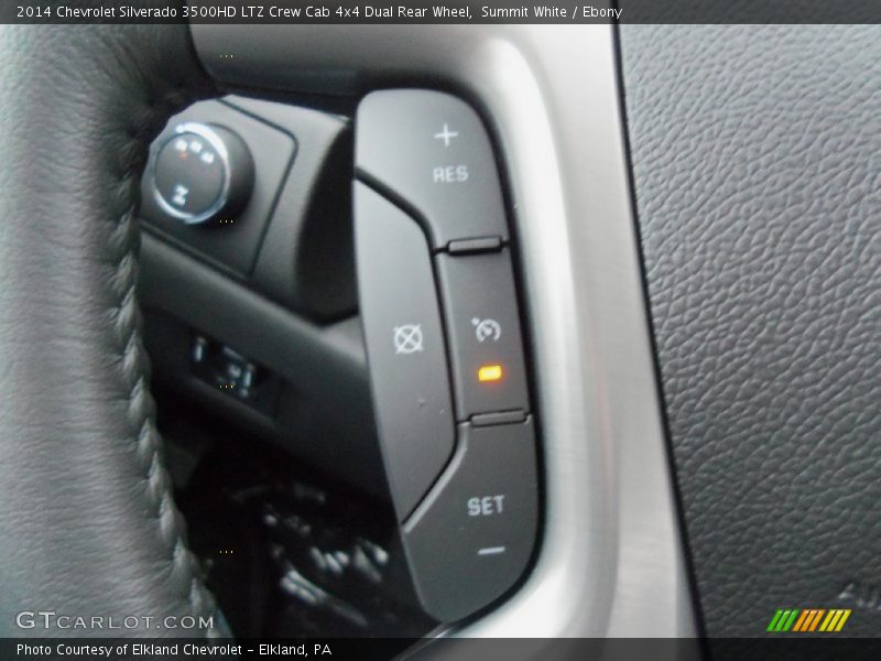 Summit White / Ebony 2014 Chevrolet Silverado 3500HD LTZ Crew Cab 4x4 Dual Rear Wheel