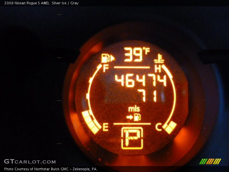 Silver Ice / Gray 2009 Nissan Rogue S AWD