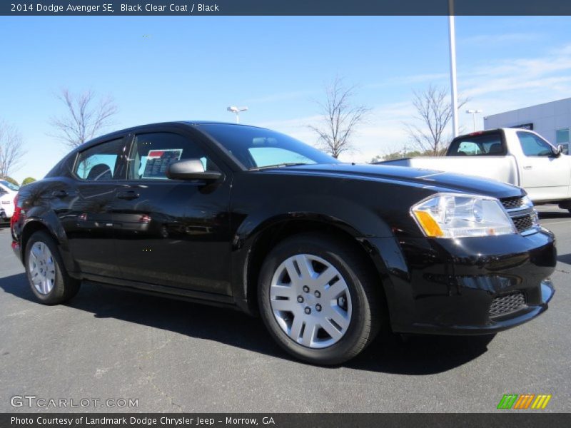 Black Clear Coat / Black 2014 Dodge Avenger SE