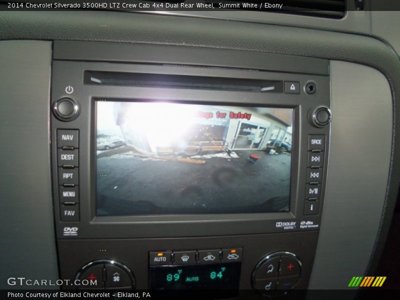 Summit White / Ebony 2014 Chevrolet Silverado 3500HD LTZ Crew Cab 4x4 Dual Rear Wheel